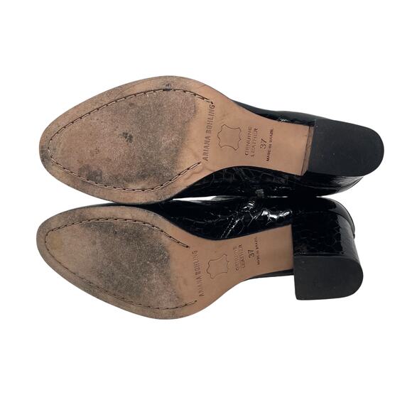 Ariana Bohling Carmen Ankle Boot - Black - Size 37 - Picture 8 of 9